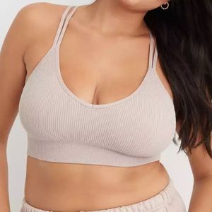 Aerie Seamless Strappy Padded Bralette  - CLOSET CLEAN OUT